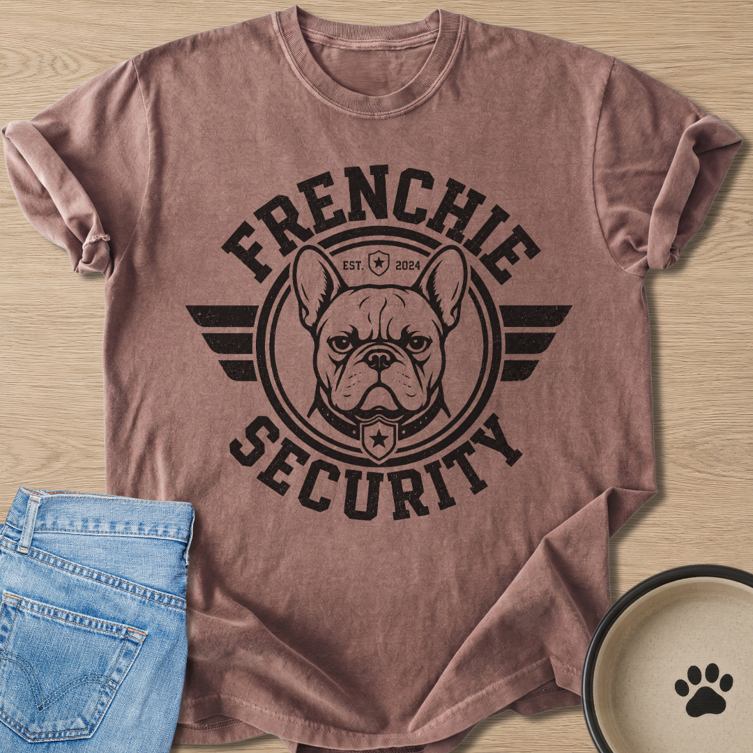 Frenchie Security T-shirt
