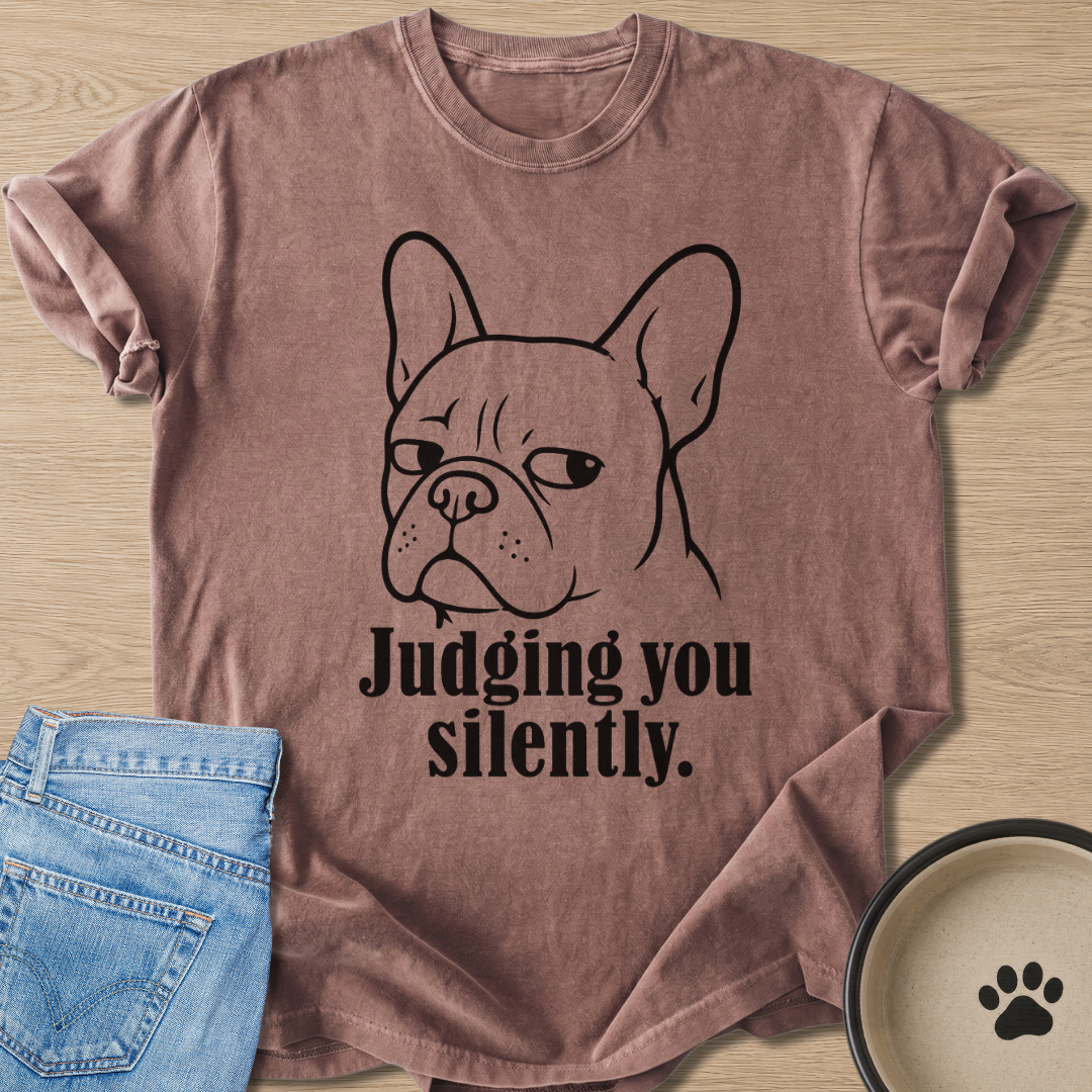 Judging You Silently T-shirt