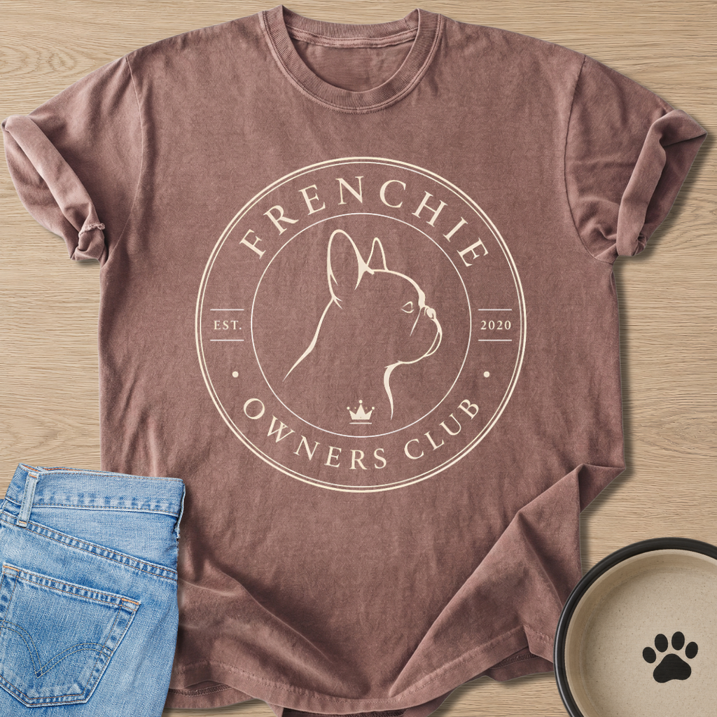 Frenchie Owners Club T-shirt