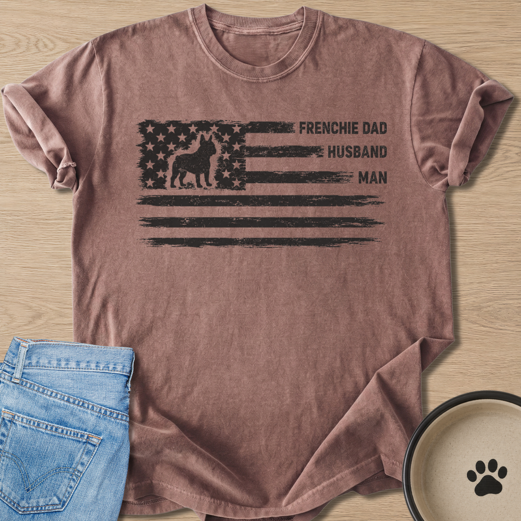 Frenchie Dad T-shirt