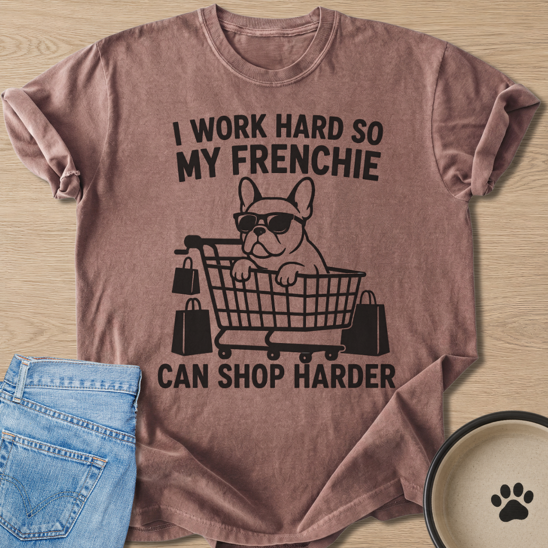 Can Shop Harder T-shirt