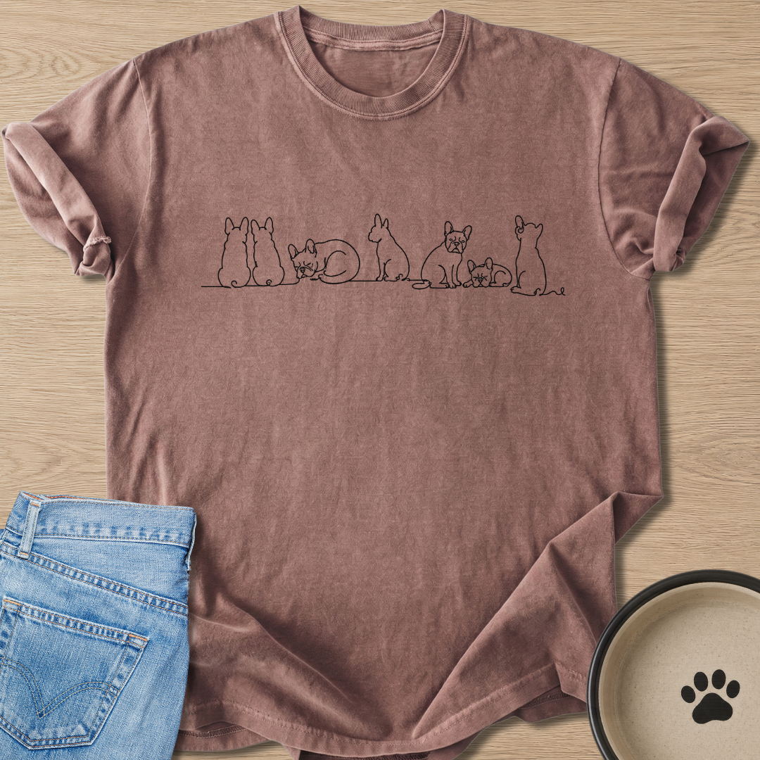 Love in the Lines T-shirt