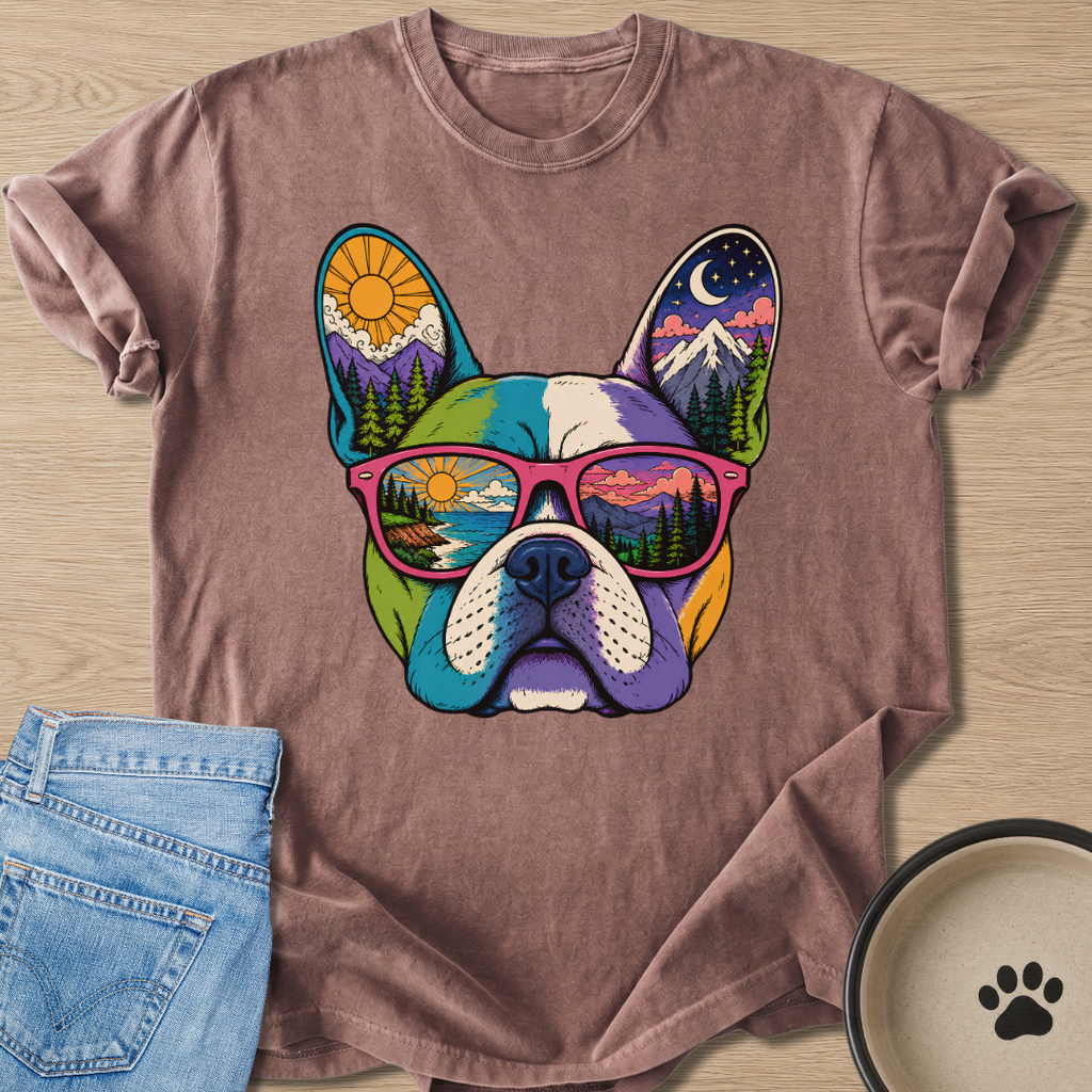 Natural Frenchie T-shirt