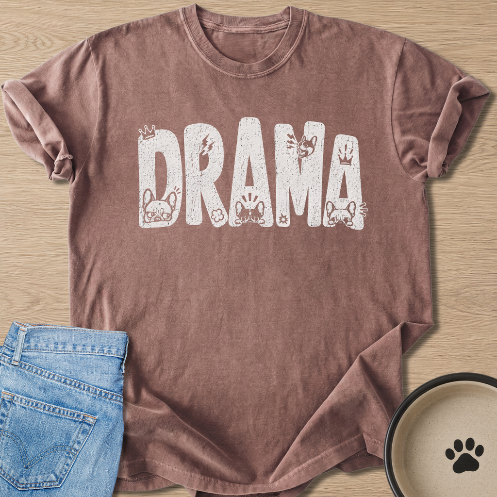 Frenchie Drama T-shirt