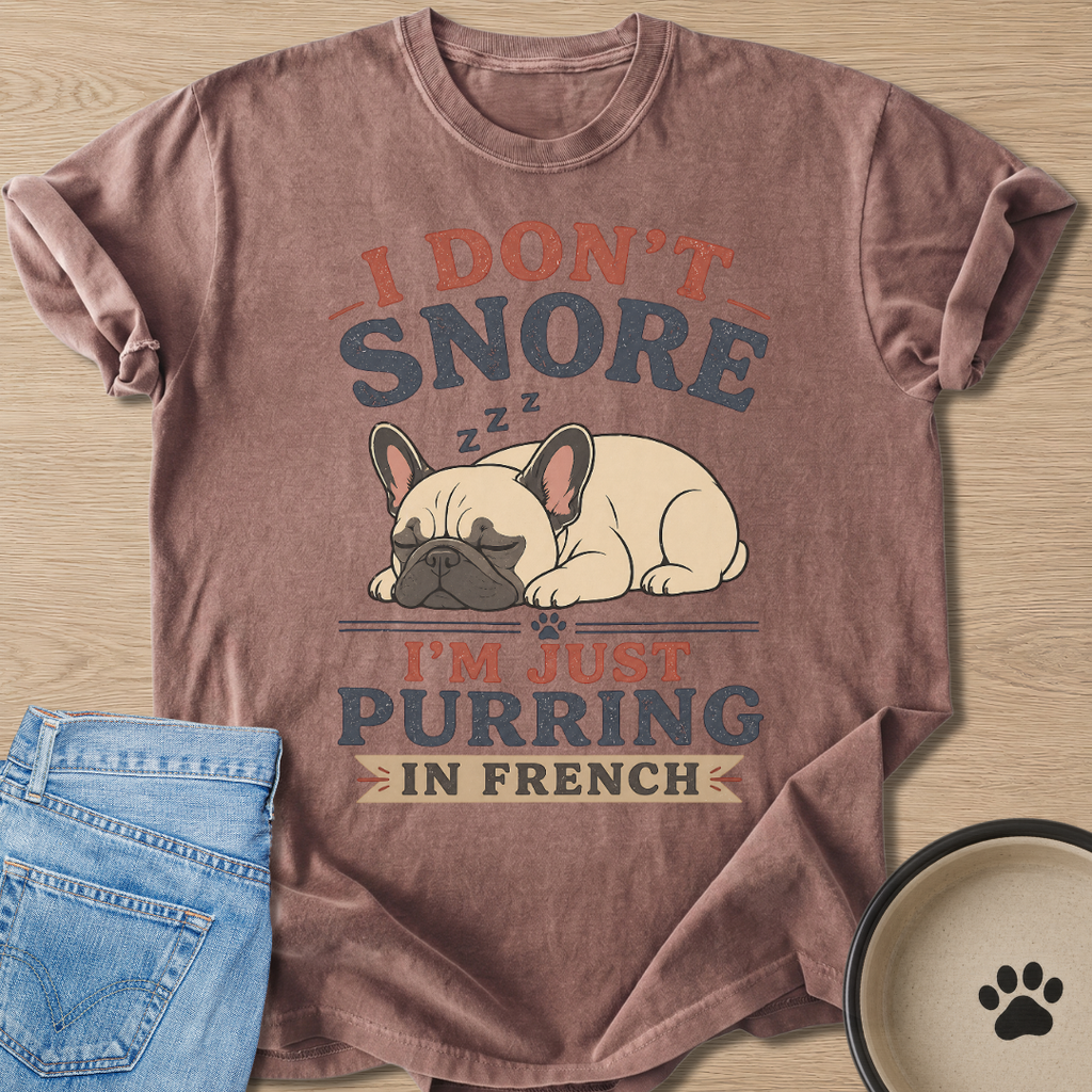 Purring In French T-shirt