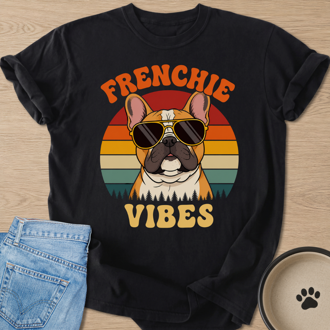 Frenchie Vibes T-shirt