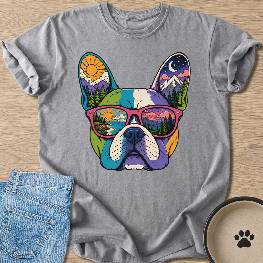 Natural Frenchie T-shirt