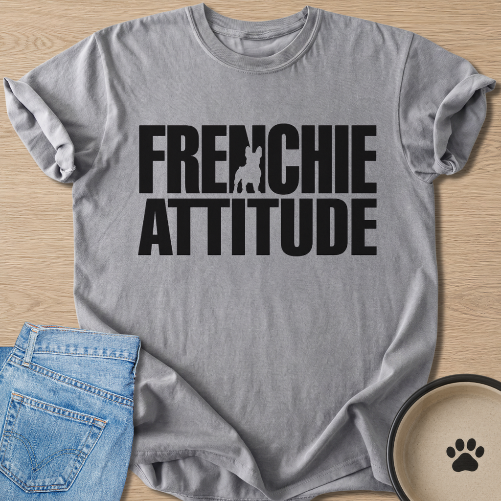 Frenchie Attitude T-shirt