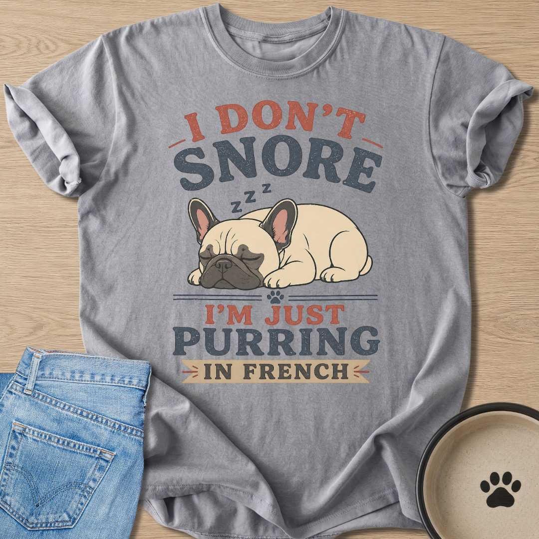 Purring In French T-shirt