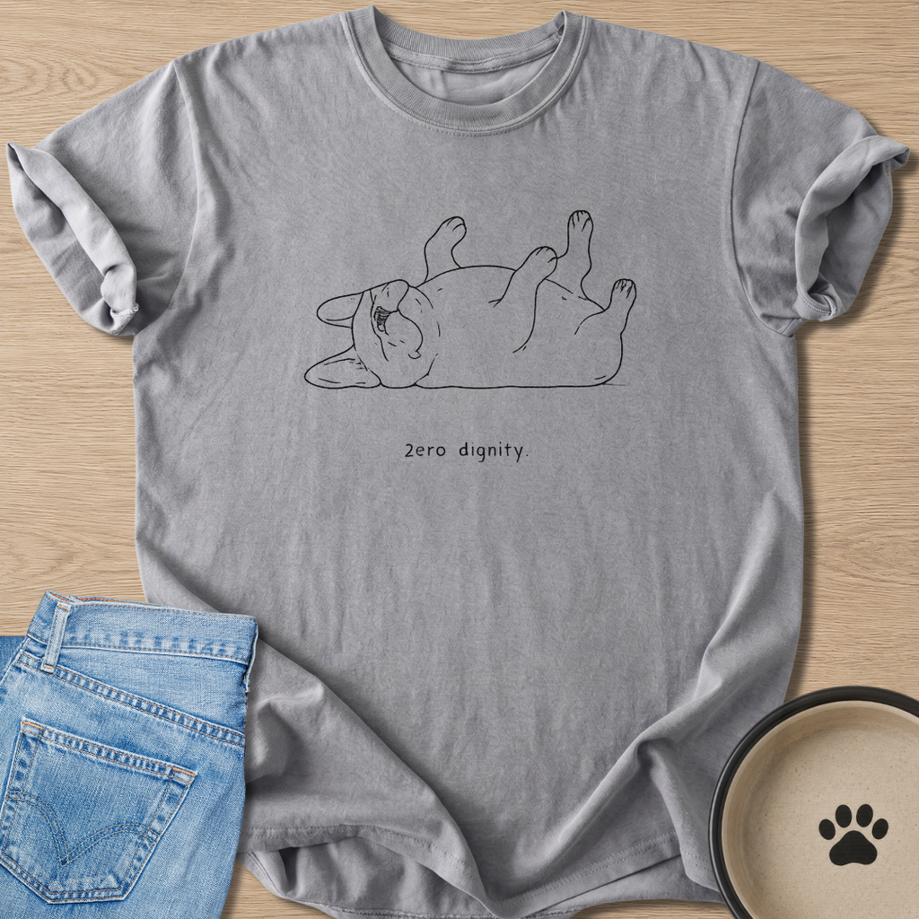 zero dignity. T-shirt