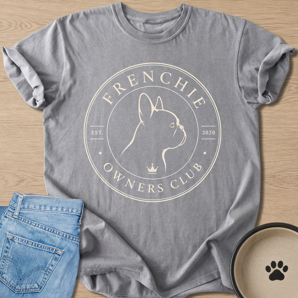 Frenchie Owners Club T-shirt