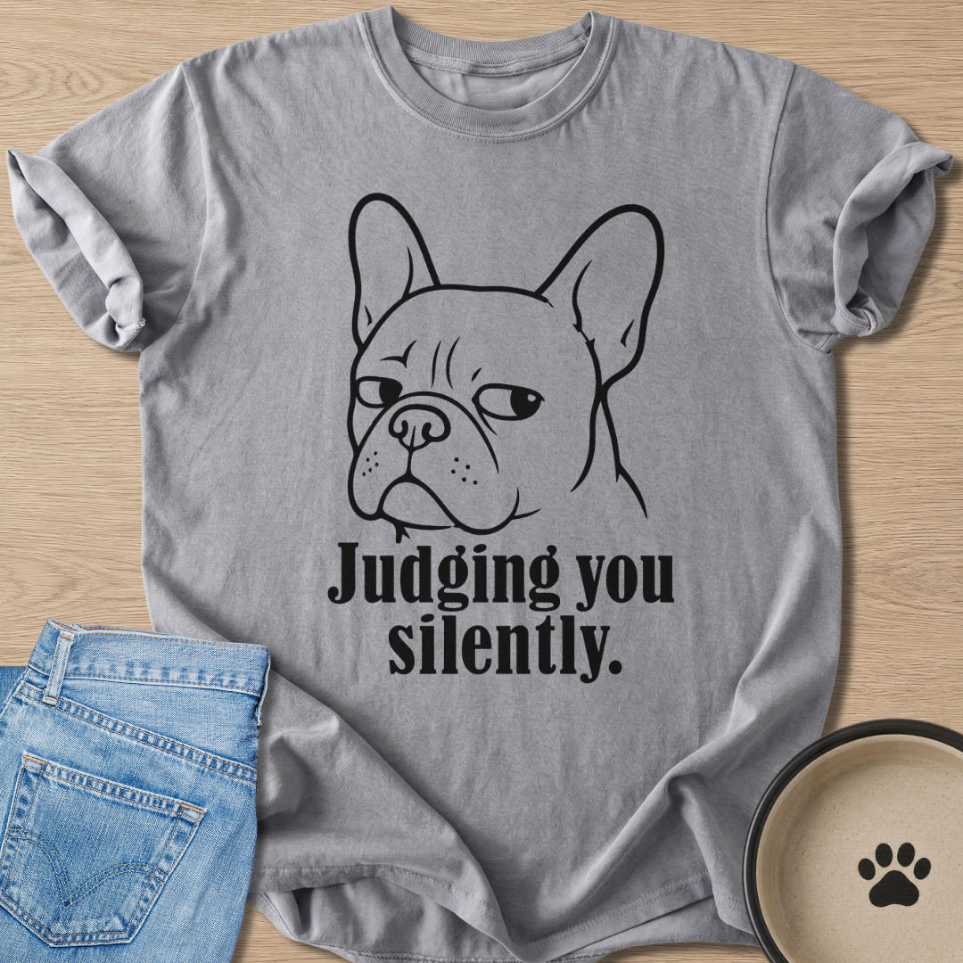 Judging You Silently T-shirt