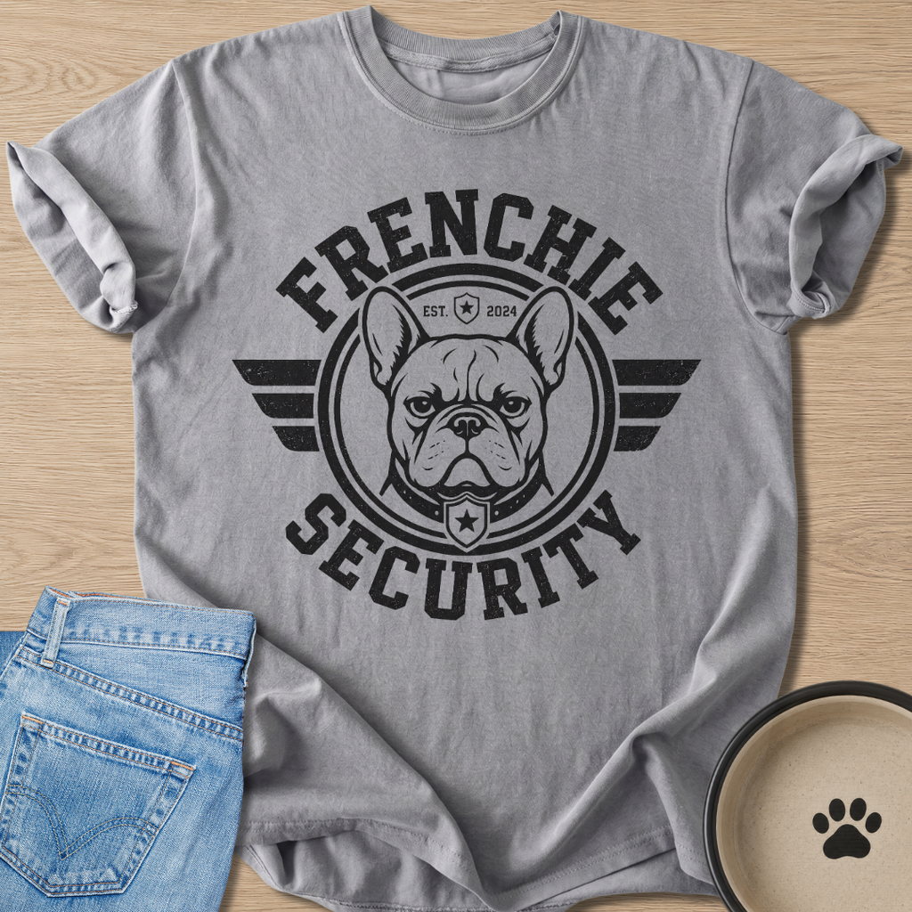 Frenchie Security T-shirt