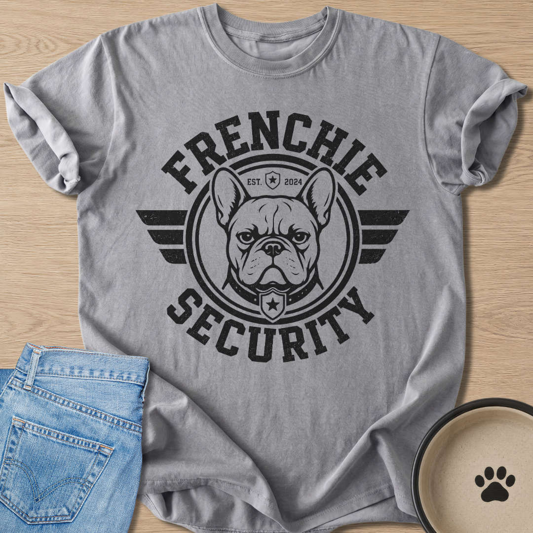 Frenchie Security T-shirt