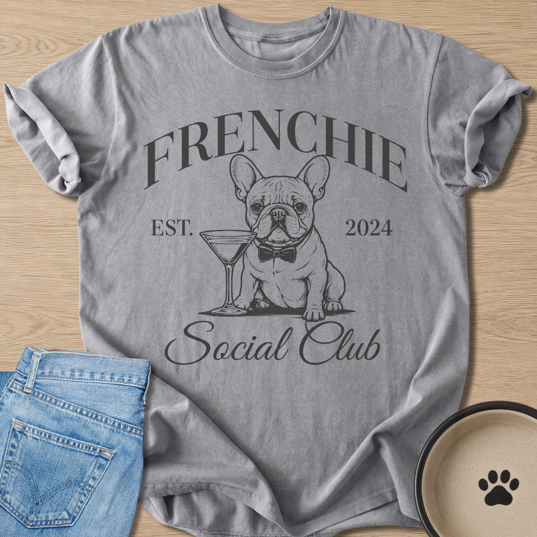 Frenchie Social Club T-shirt