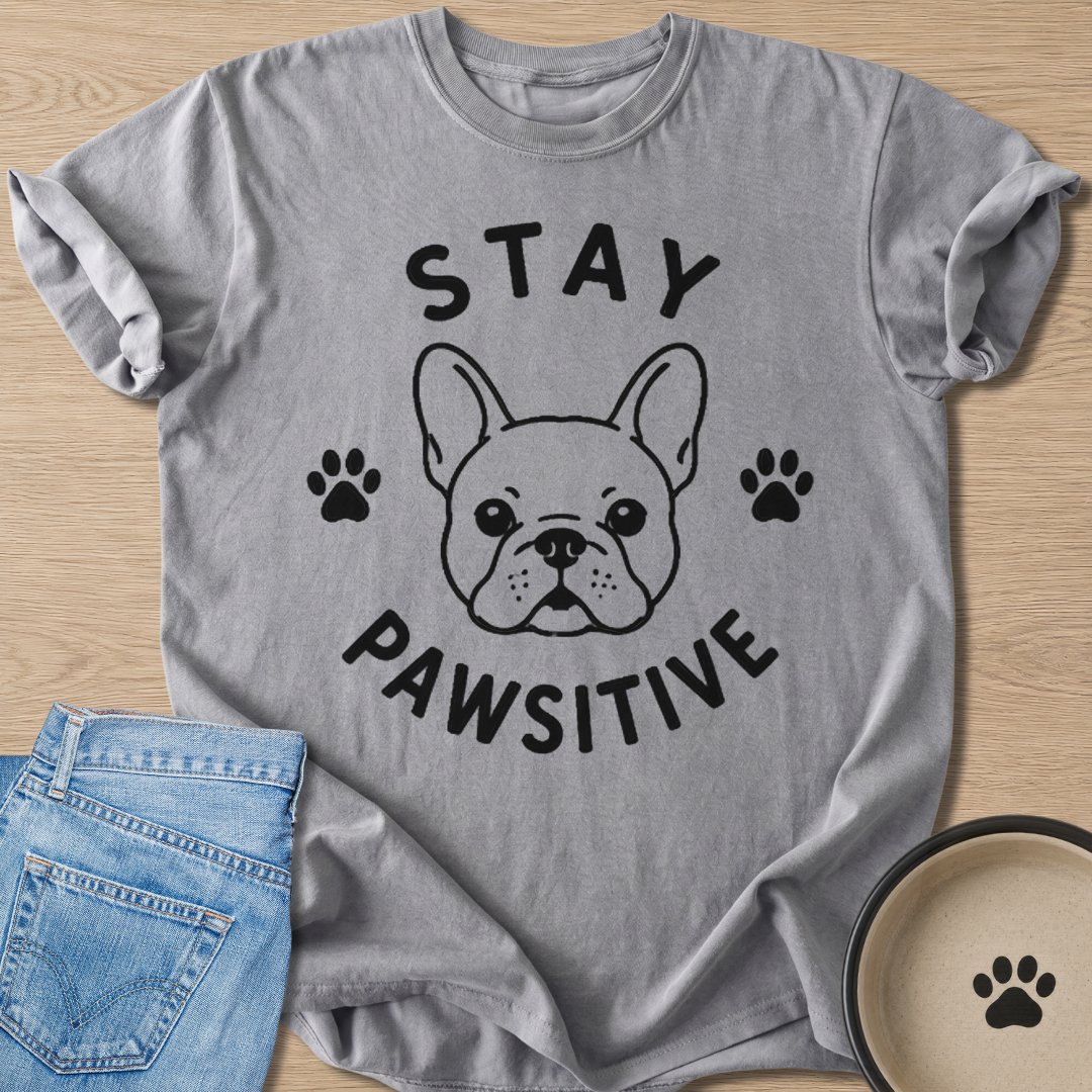 Stay Pawsitive T-shirt