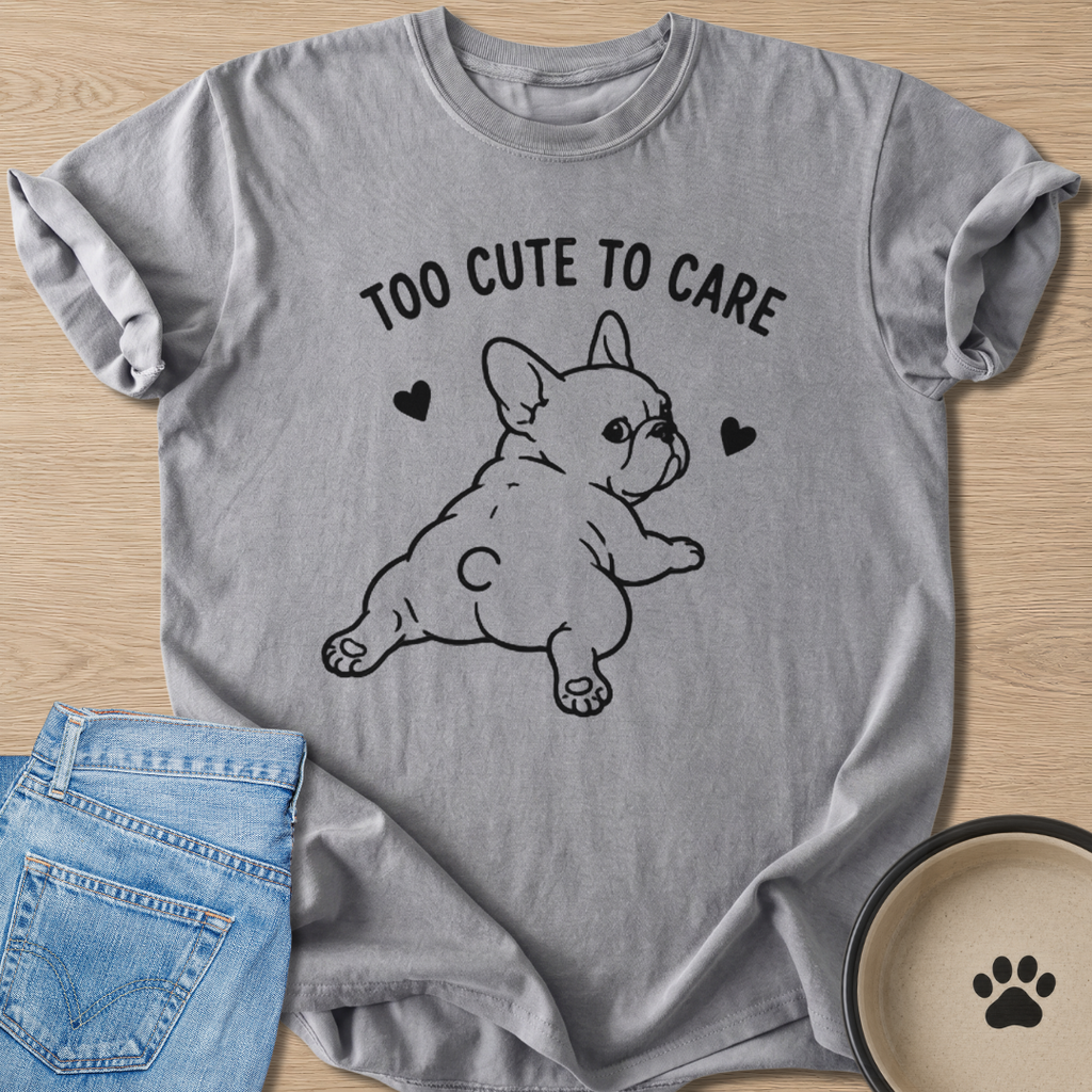 Too Cute To Care T-shirt