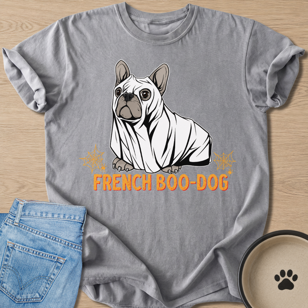French Boo-Dog T-shirt