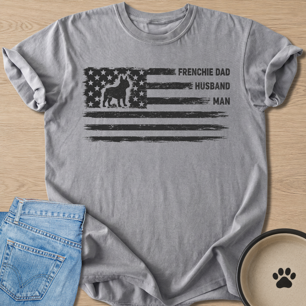 Frenchie Dad T-shirt