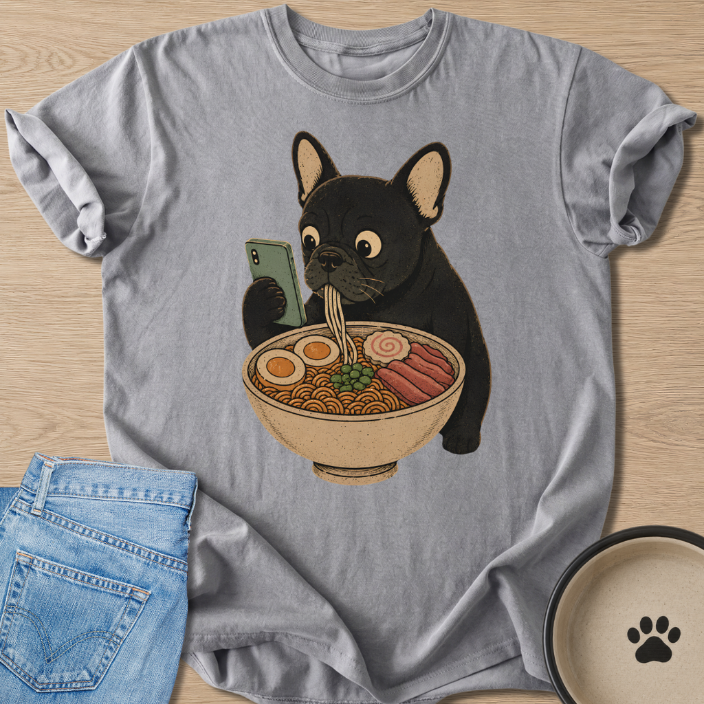 Surprised Frenchie T-shirt