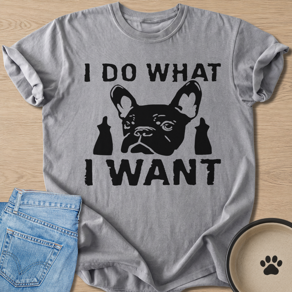 I Do What I Want T-shirt