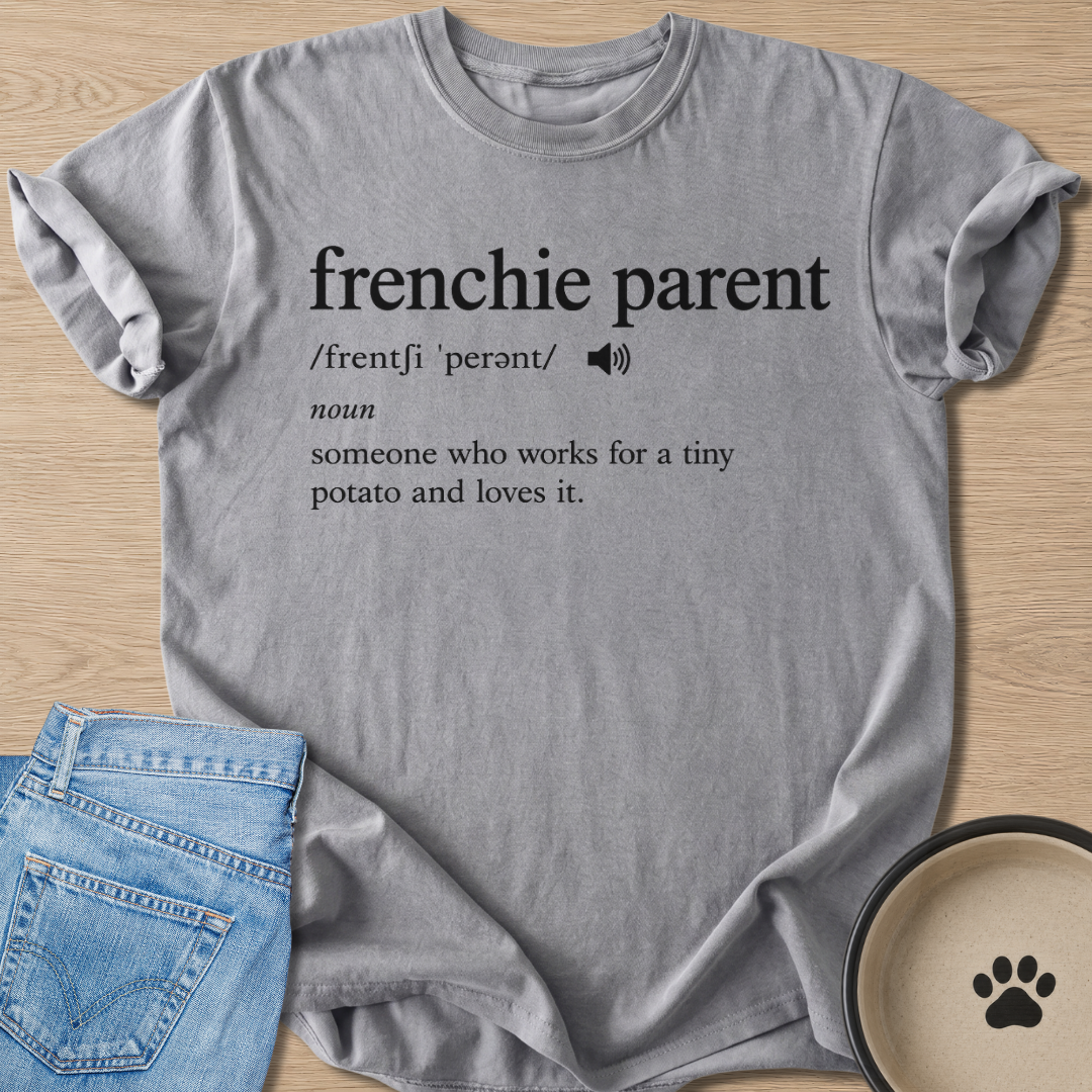frenchie parent T-shirt