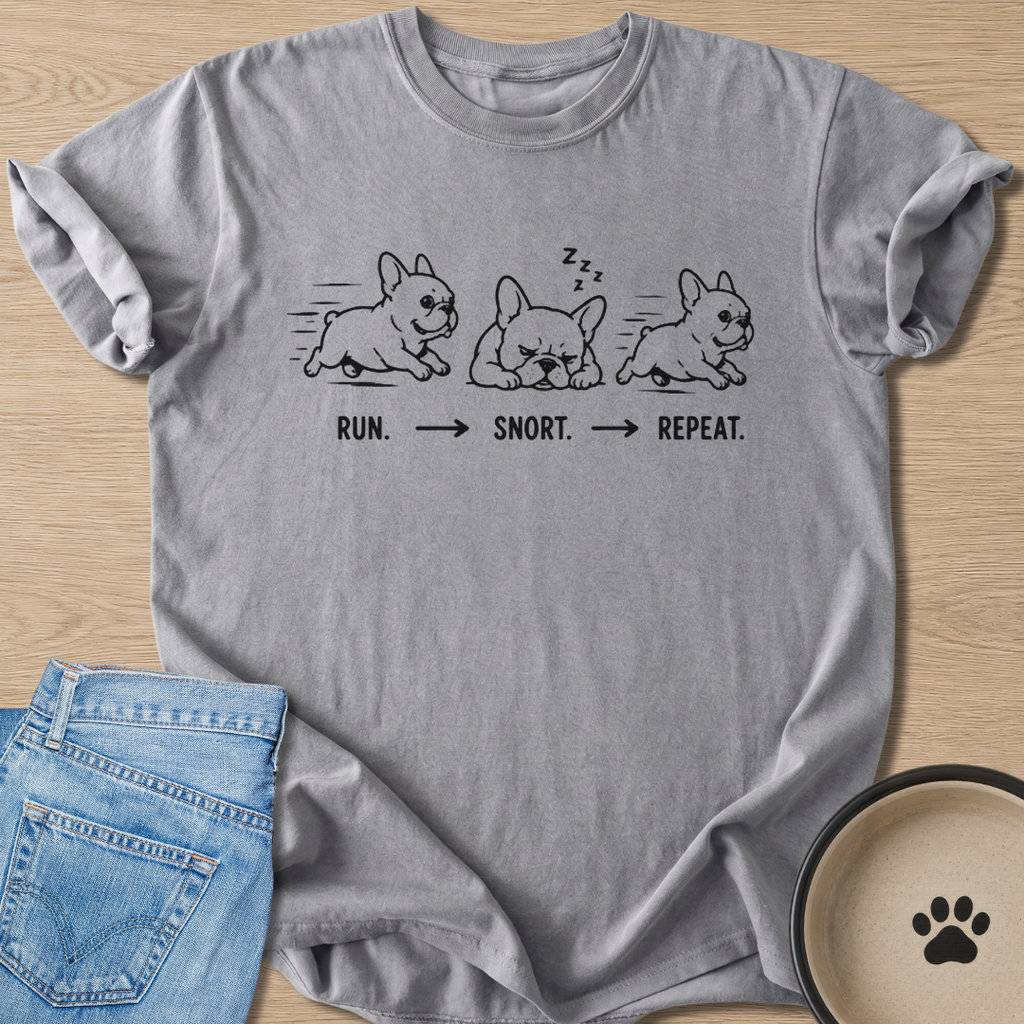 Run-Snort-Repeat T-shirt