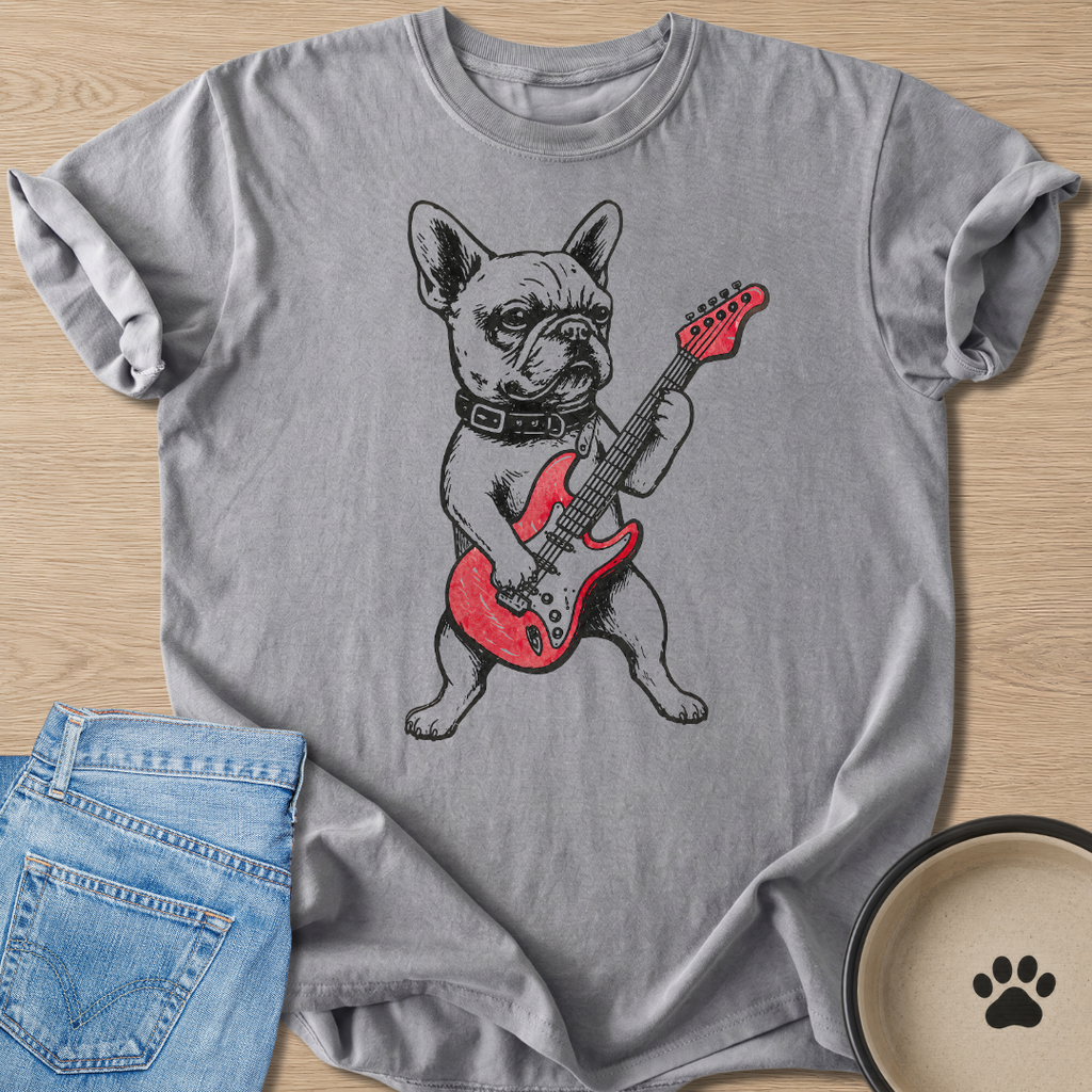 Rockstar Frenchie T-shirt