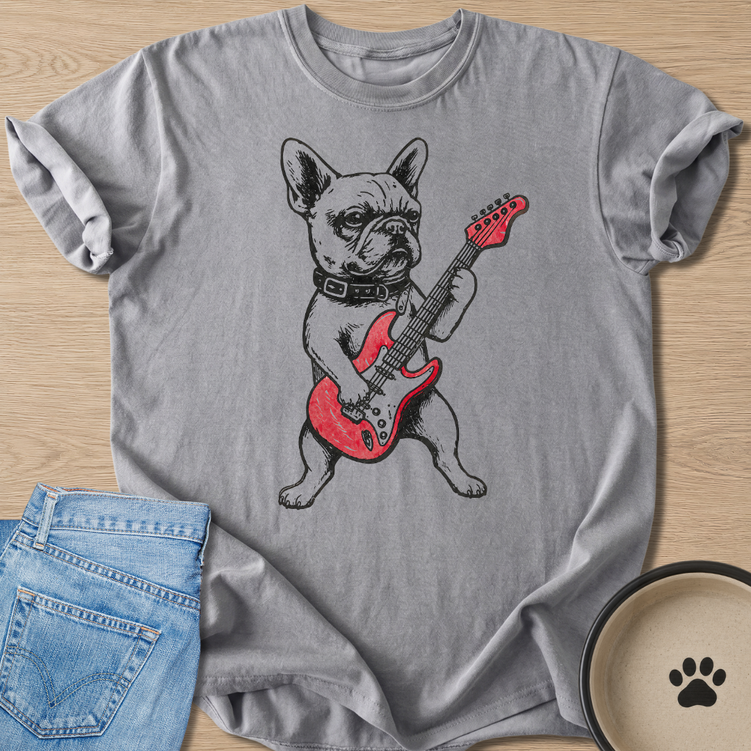 Rockstar Frenchie T-shirt