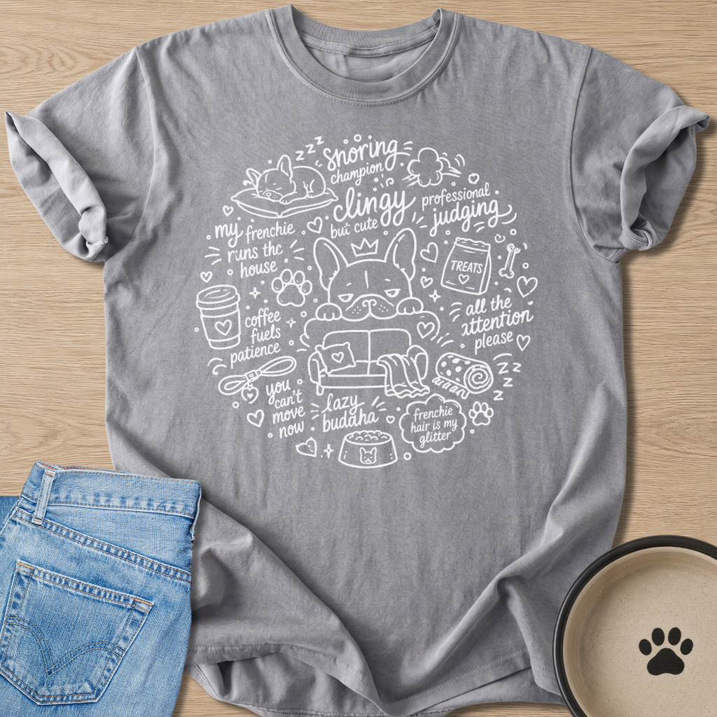 Frenchie Circle T-shirt