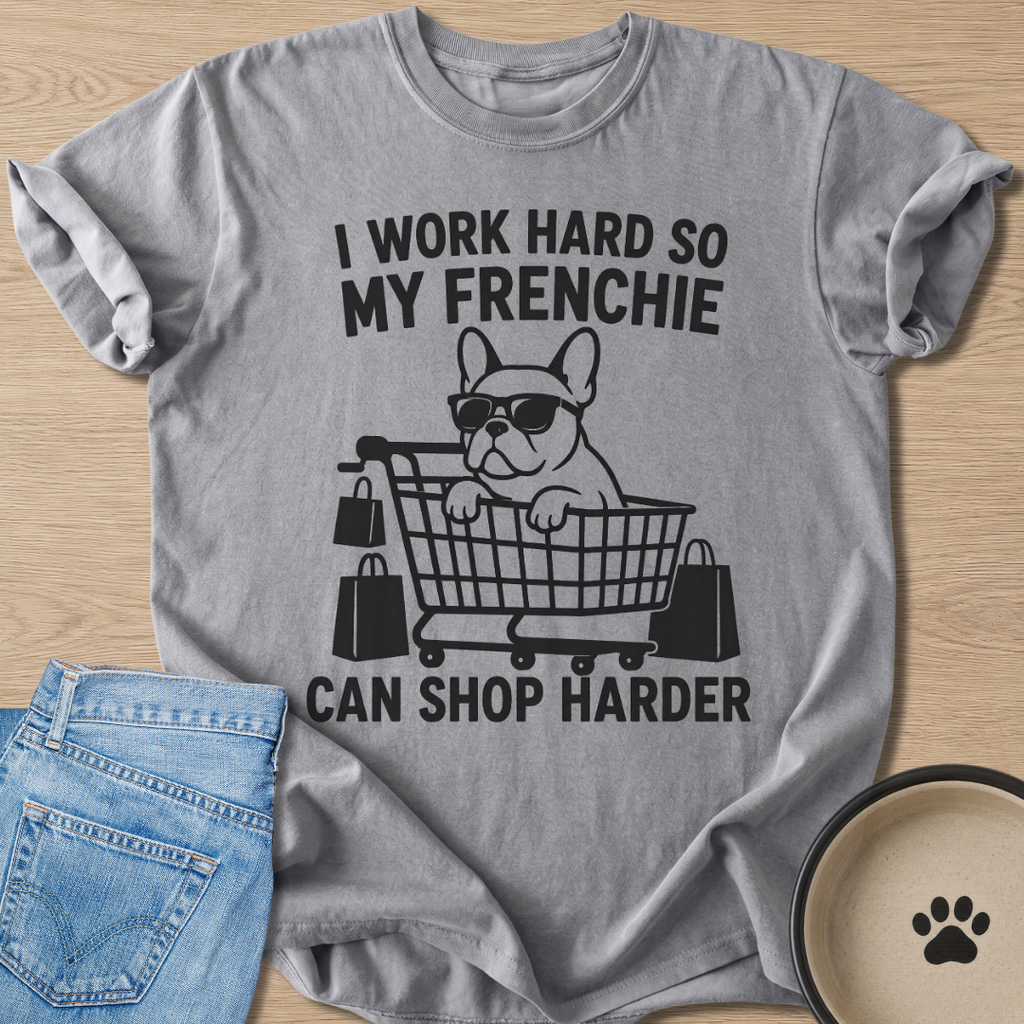Can Shop Harder T-shirt