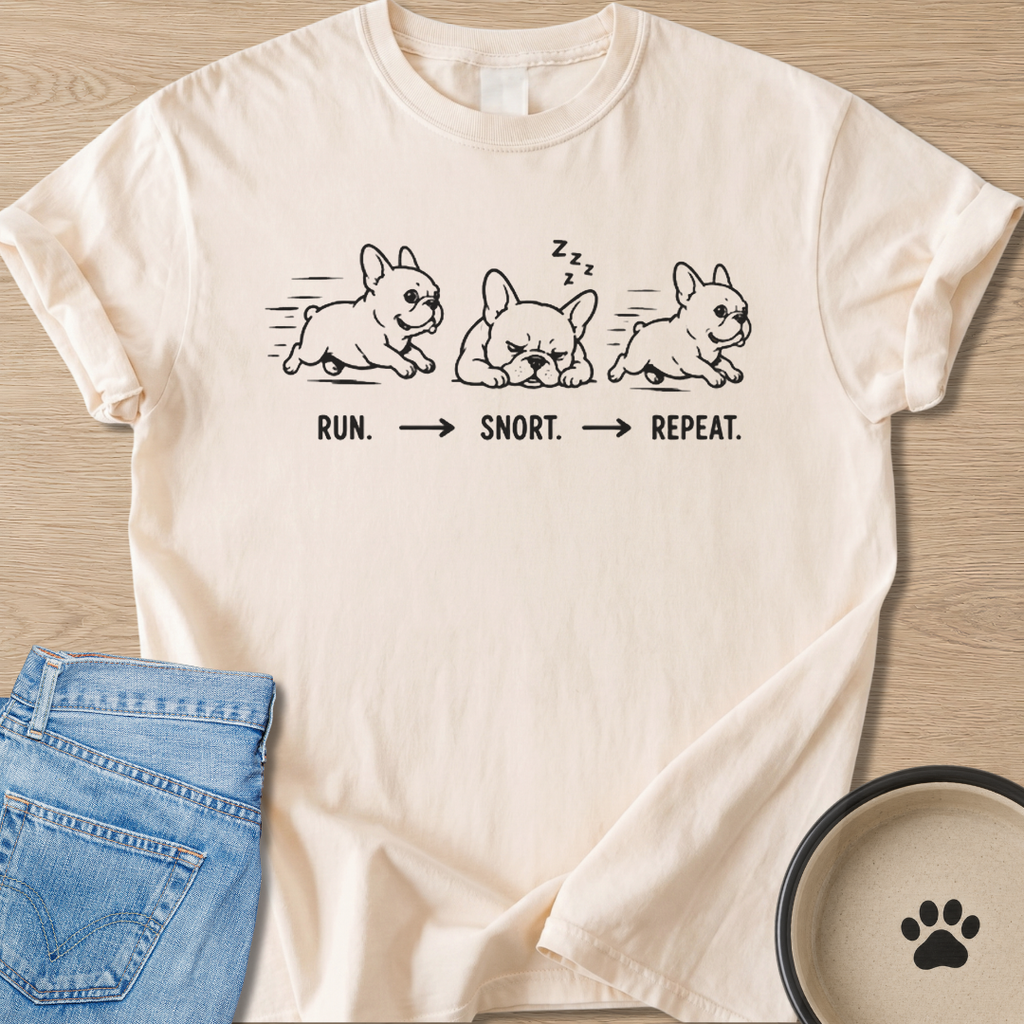 Run-Snort-Repeat T-shirt