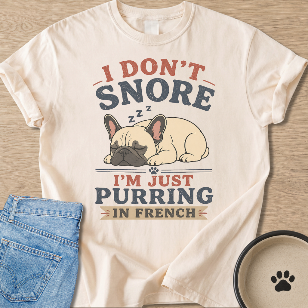 Purring In French T-shirt