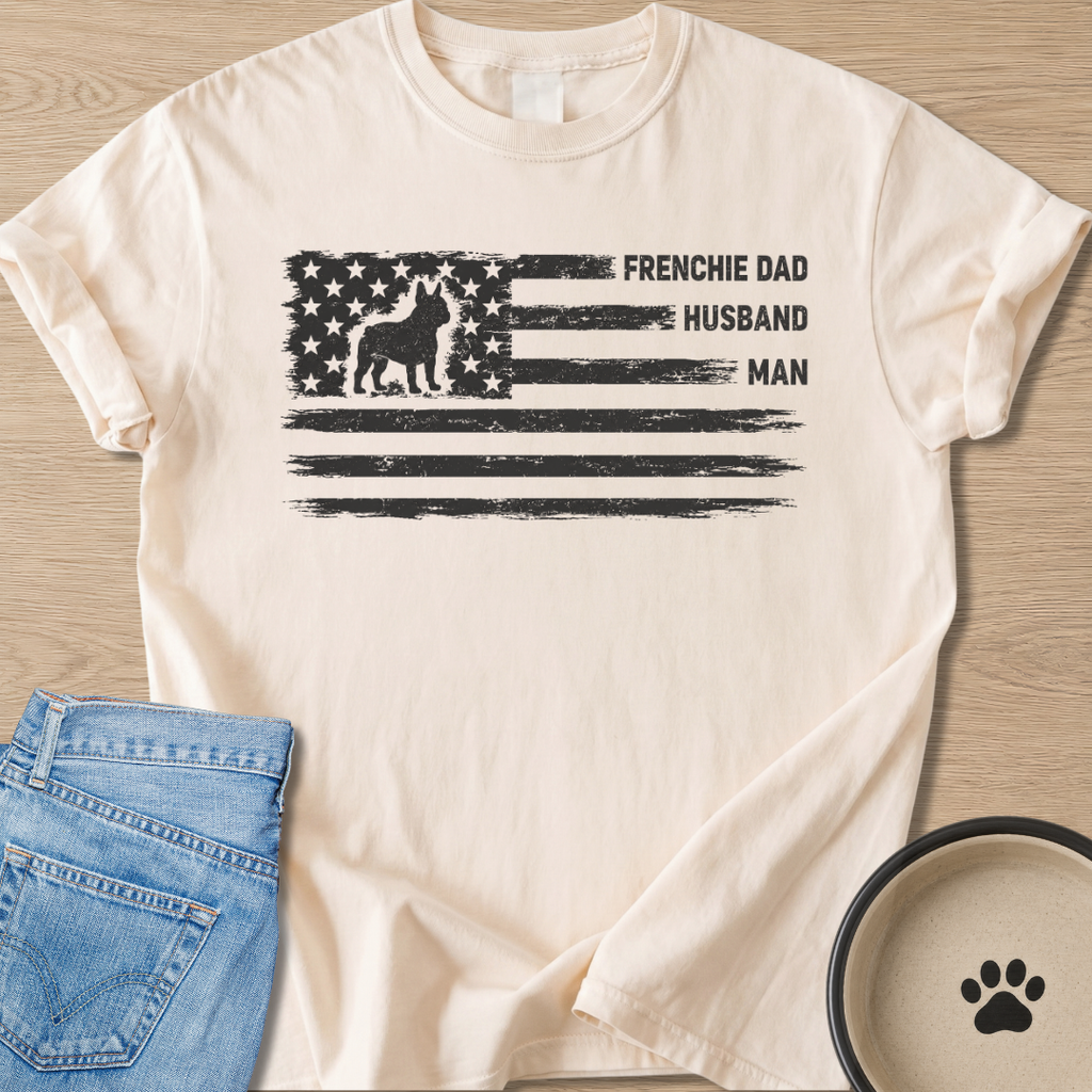 Frenchie Dad T-shirt