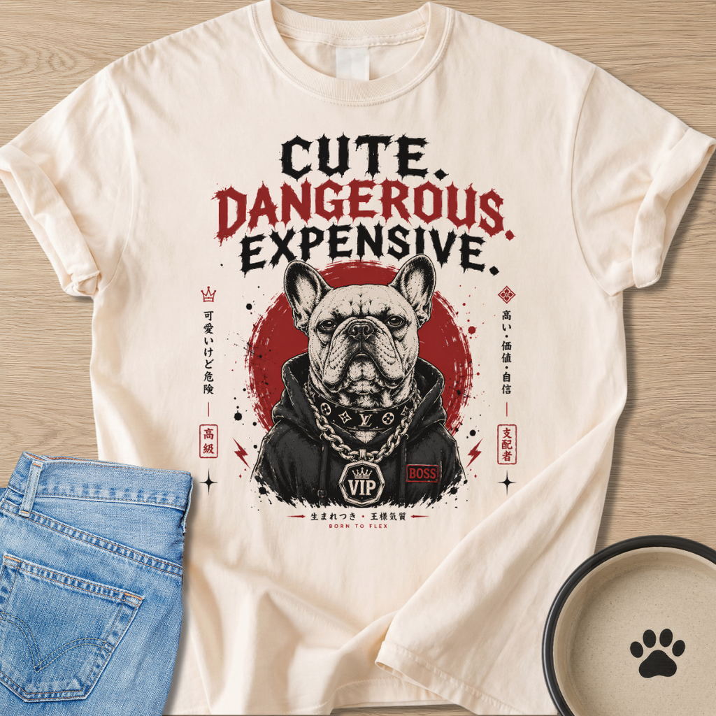 Cute. Dangerous. Expensive. T-shirt