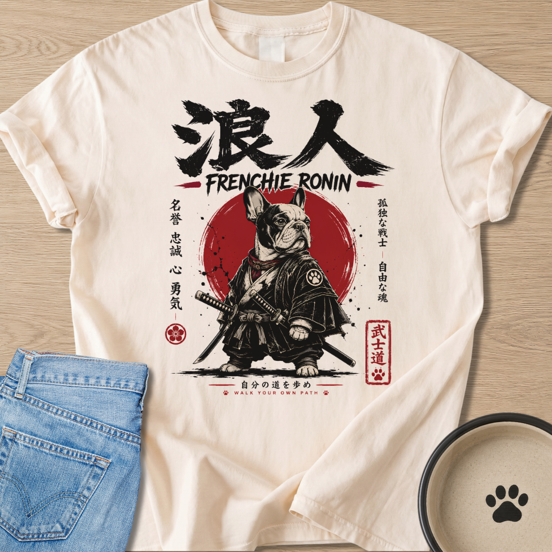 Frenchie Ronin T-shirt