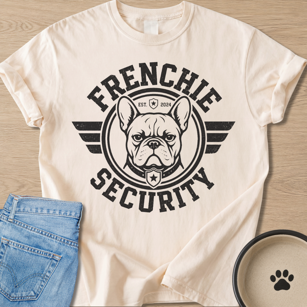 Frenchie Security T-shirt