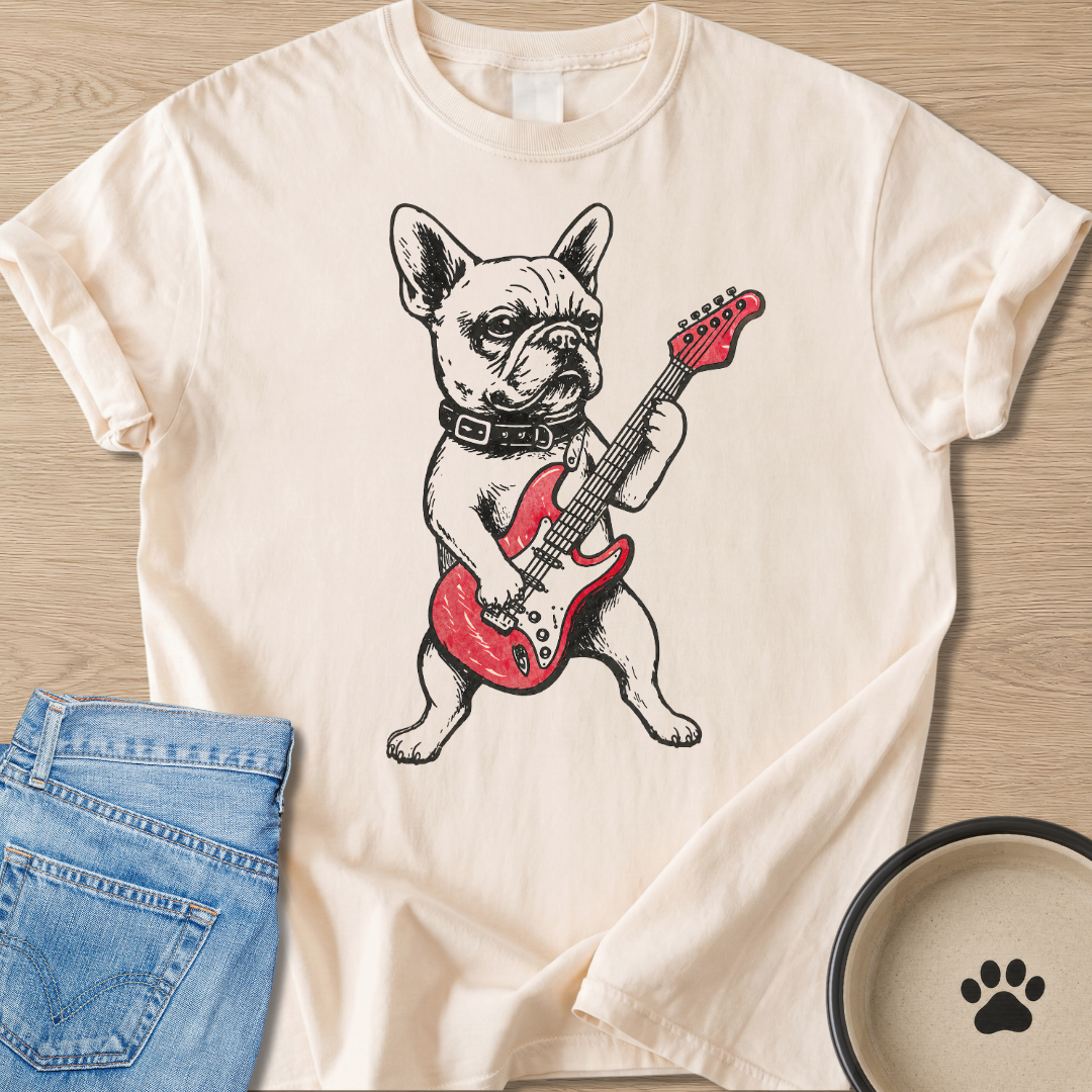 Rockstar Frenchie T-shirt