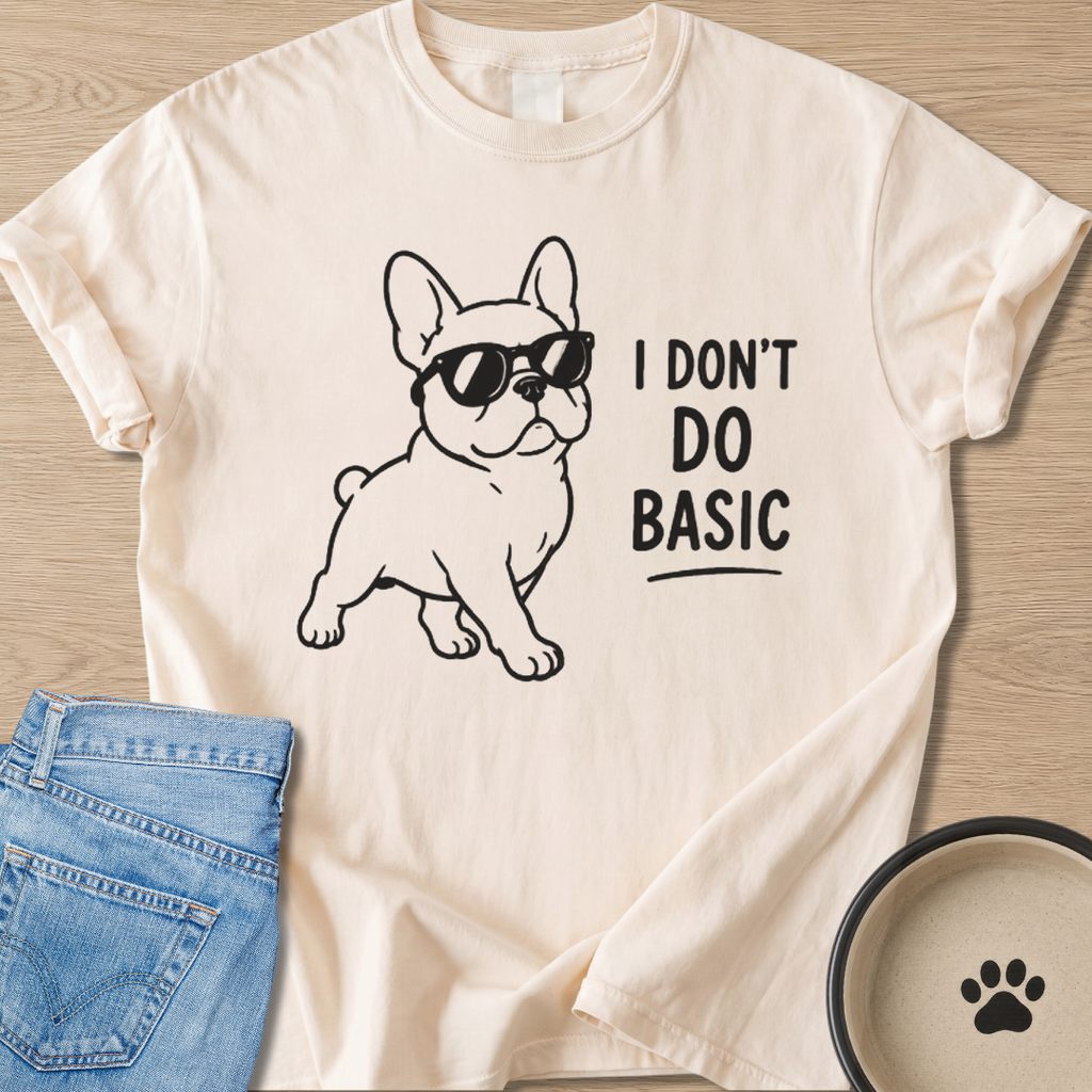 I Don't Do Basic T-shirt