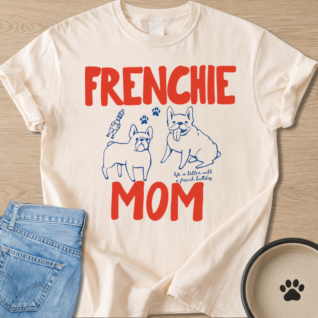 Frenchie Mom T-shirt