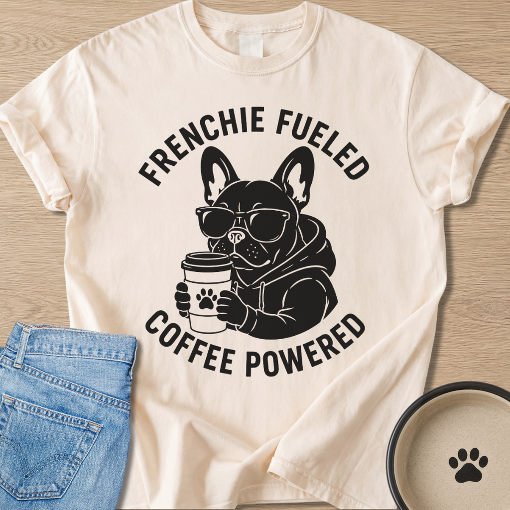 Frenchie Fueled T-shirt