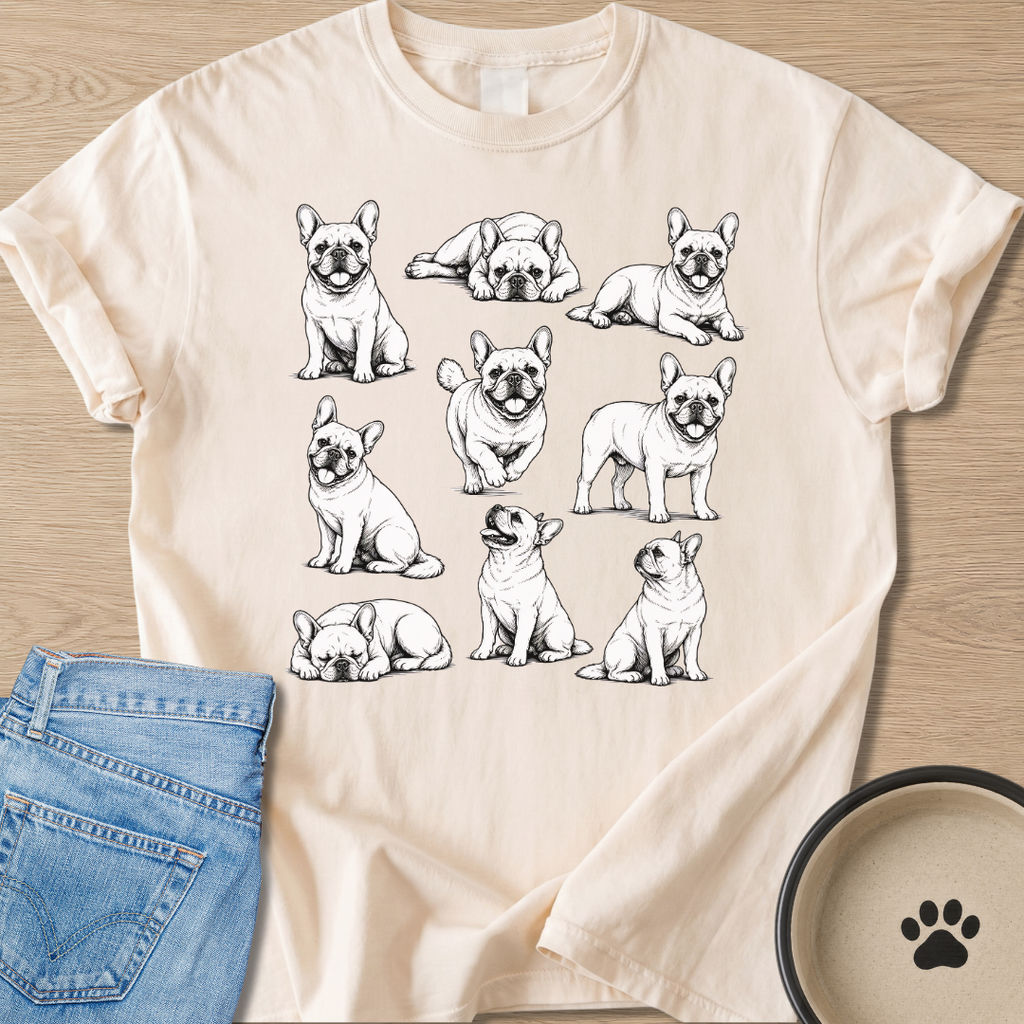 My Frenchie Mood T-shirt