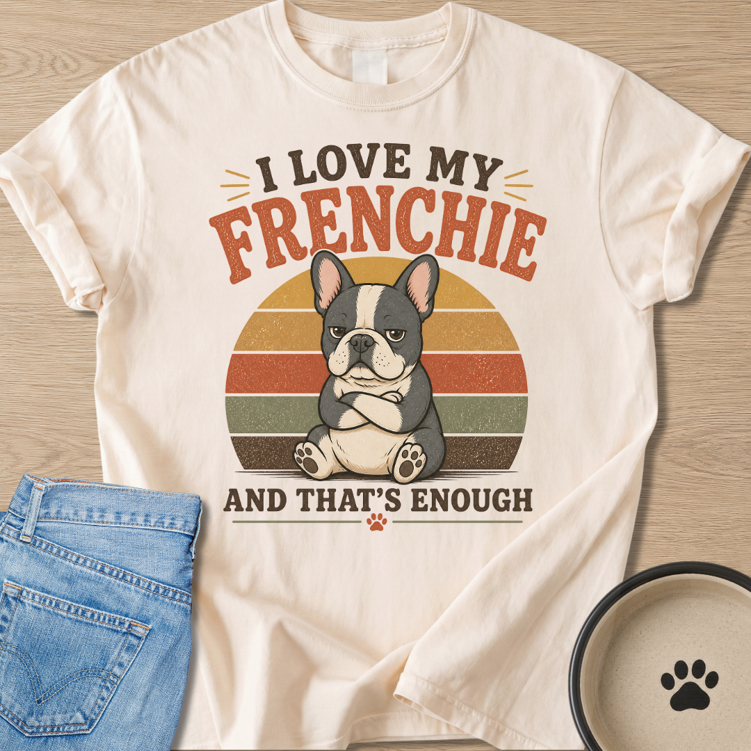 I Love My Frenchie T-shirt