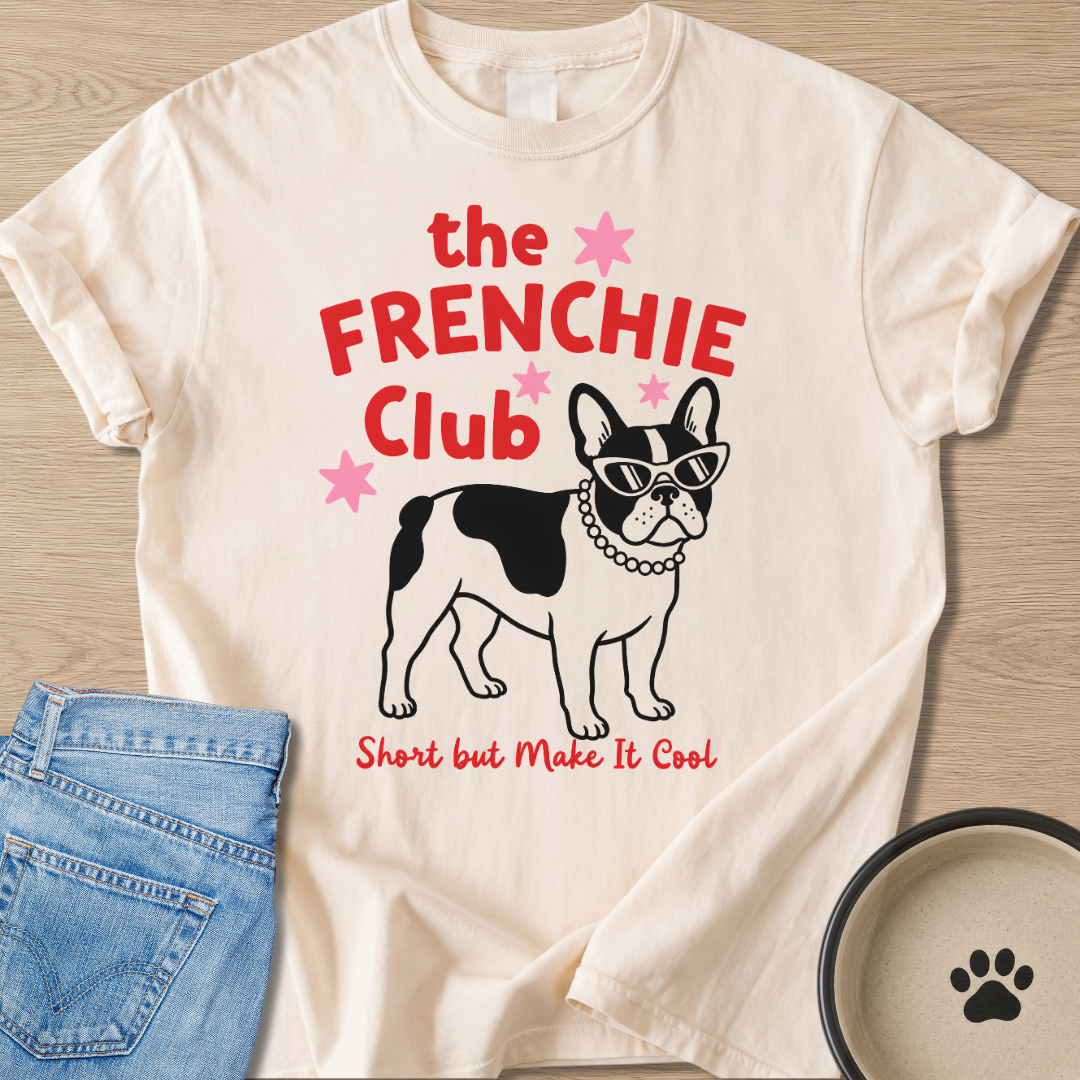 The Frenchie Club T-shirt