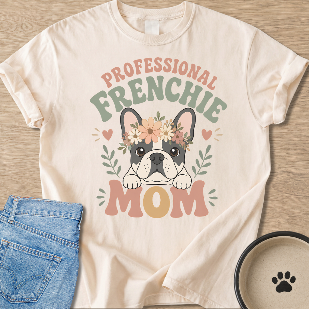 Professional Frenchie Mom T-shirt