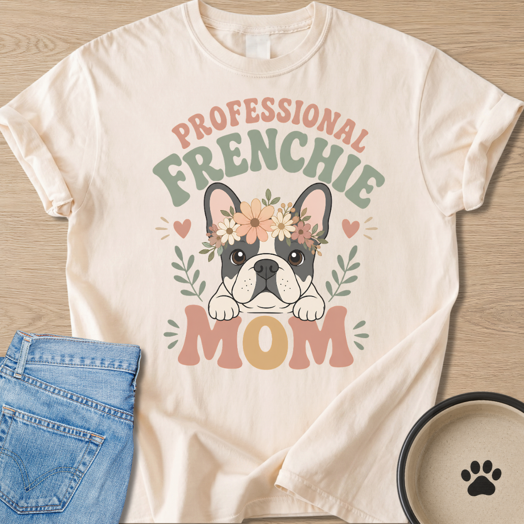 Professional Frenchie Mom T-shirt