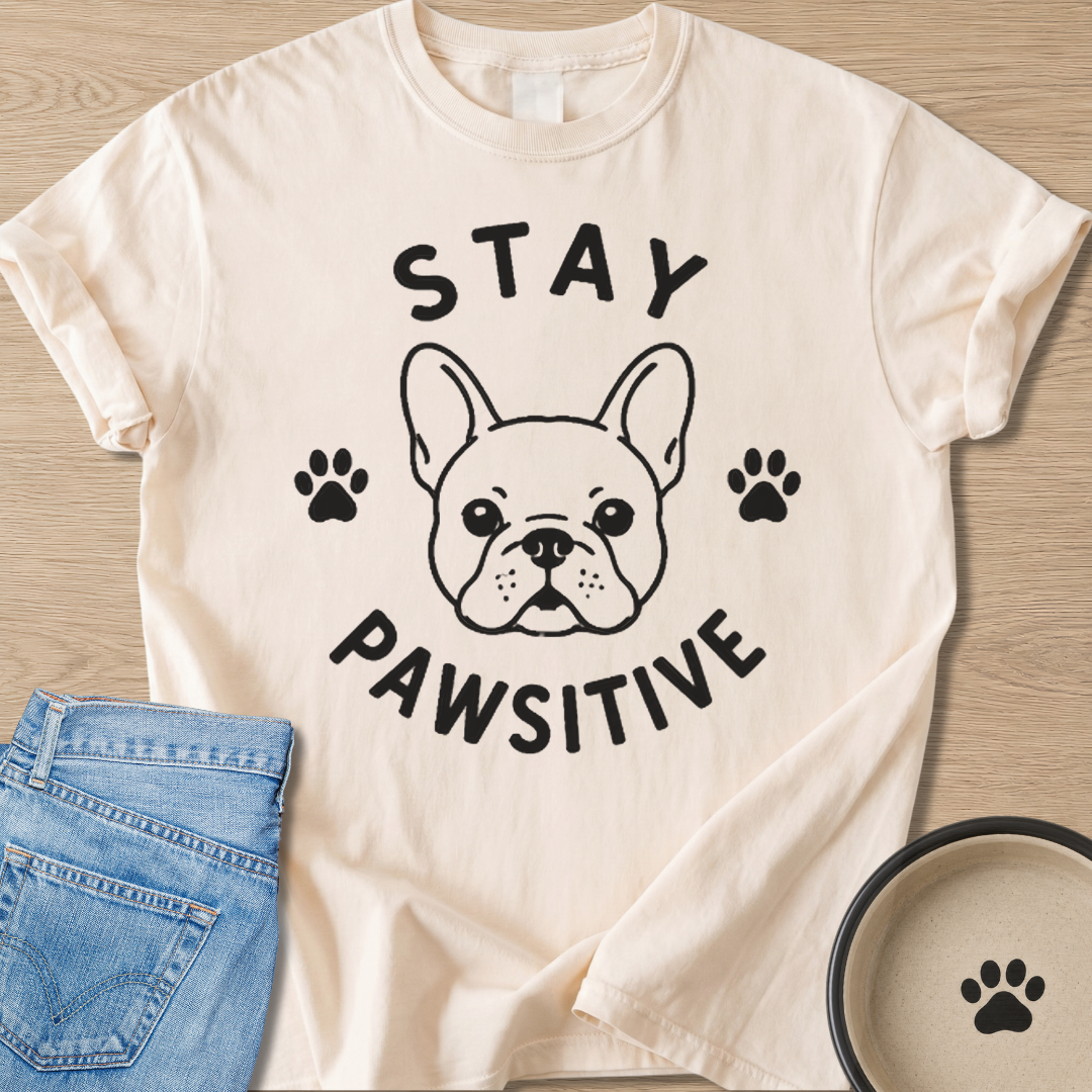 Stay Pawsitive T-shirt