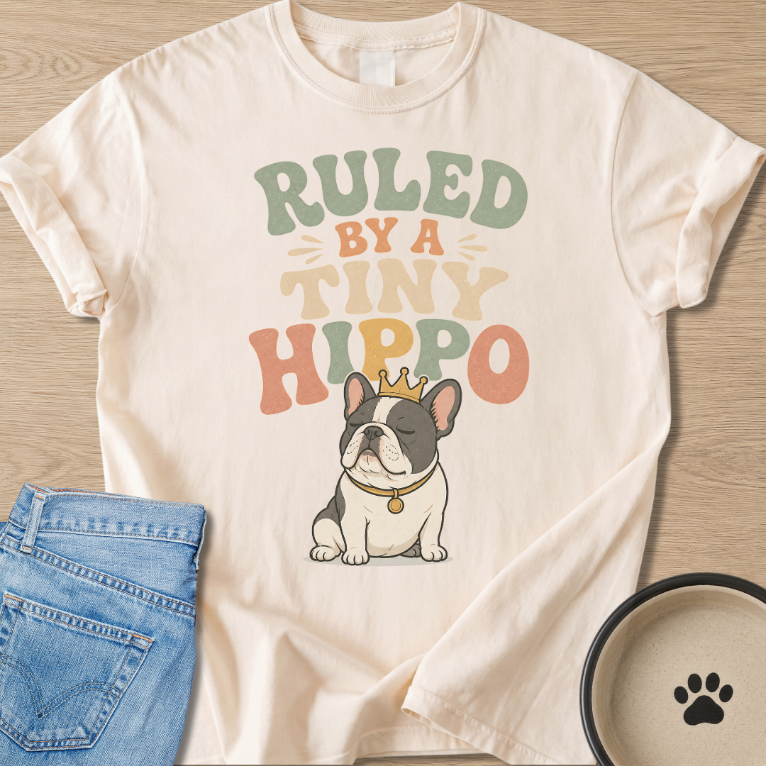 Ruled By A Tiny Hippo T-shirt