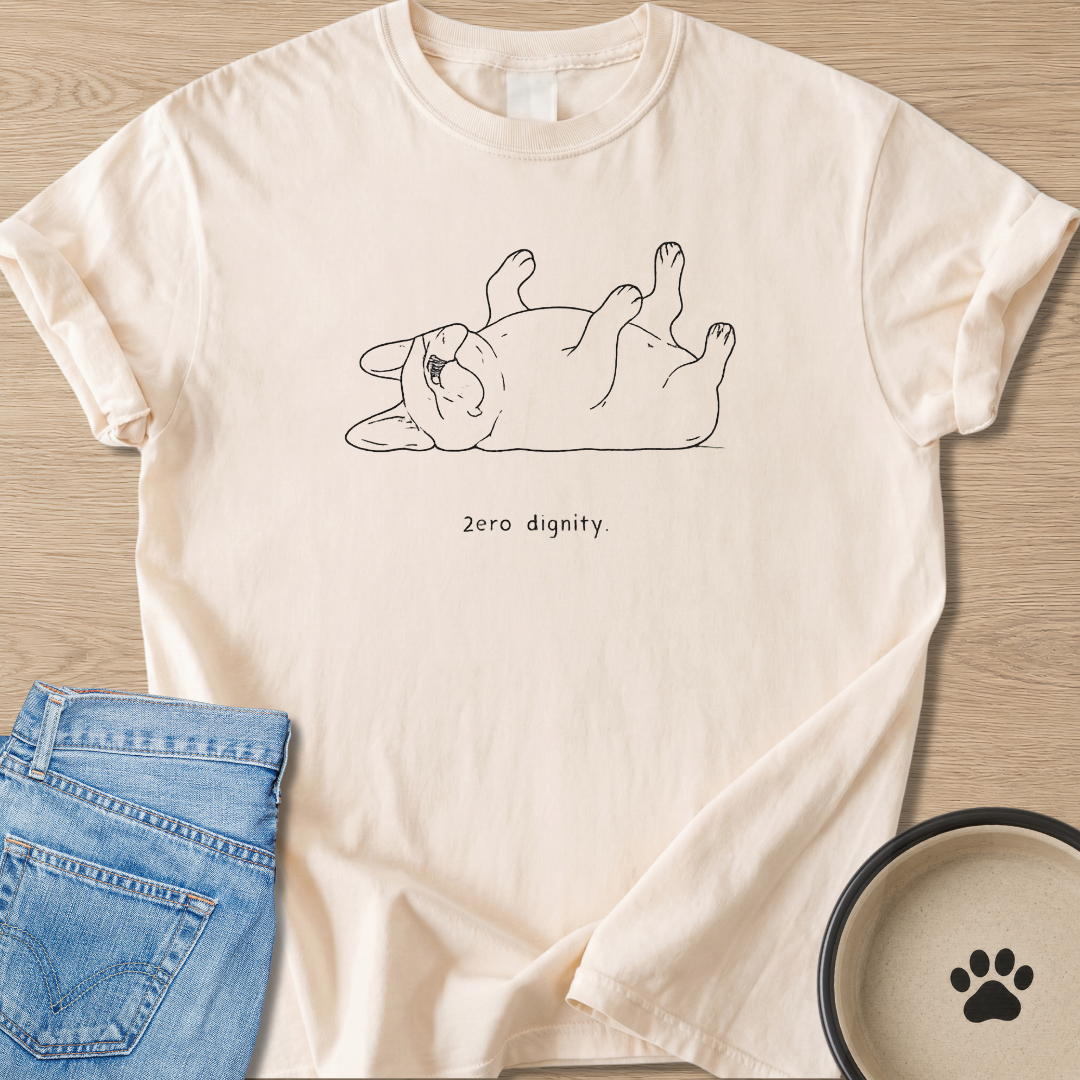 zero dignity. T-shirt