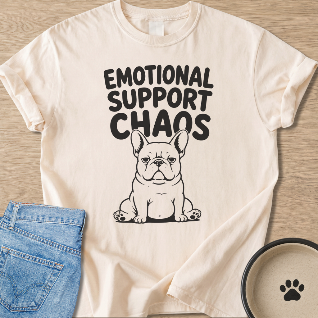 Emotional Support Chaos T-shirt